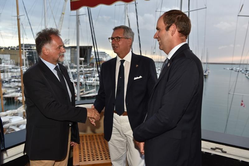 Press conference organised by the Yacht Club Italiano photo copyright Yacht Club Italiano taken at Yacht Club Italiano