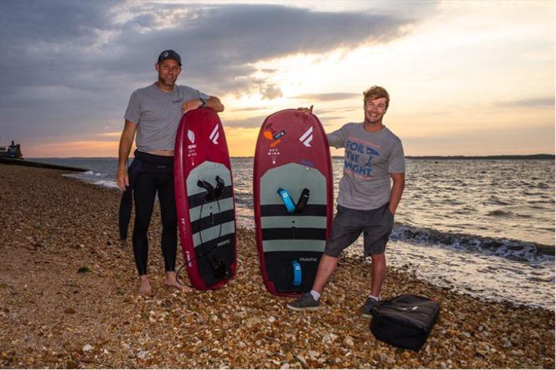 Foil the Wight wingmen Tom Buggy and Tom Court - photo © John Carter