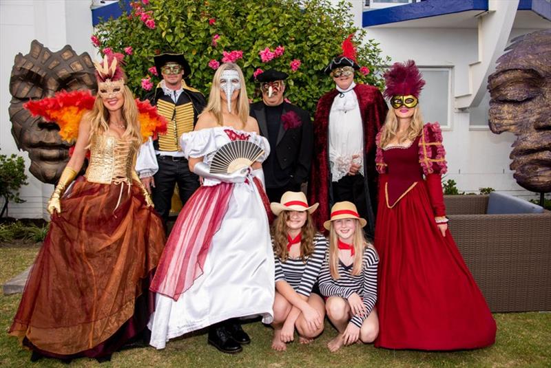 Equinox Crew - prize for Best Dressed crew photo copyright Royal Cape Yacht Club taken at Royal Cape Yacht Club