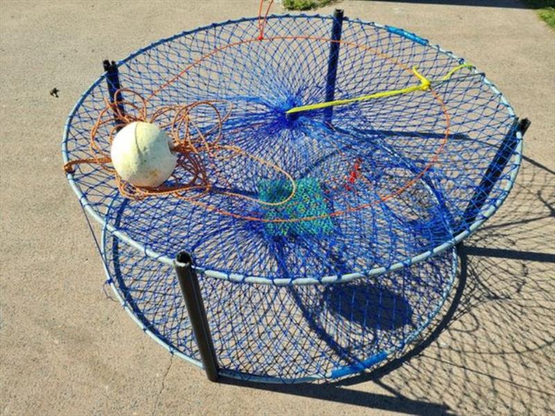 Crab trap trial in Lake Macquarie photo copyright RFA of NSW taken at Recreational Fishing Alliance of NSW (RFA of NSW)