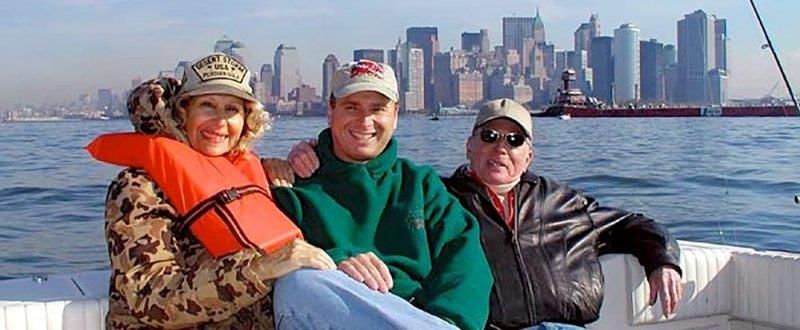Roger and his parents, Roger Sr. and Hetty Muller, shared lots of time together fishing on their Grady-White boats photo copyright Grady-White taken at 