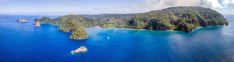 Pura Vida, the life motto in Costa Rica meaning pure life. How can life not be pure when spending your days anchored off coastlines like this - photo © West Nautical