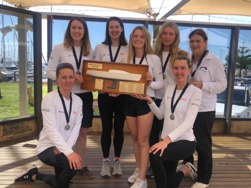 Akamai Race Team take the win - Womens State Keelboat Championships - photo © Swan River Sailing