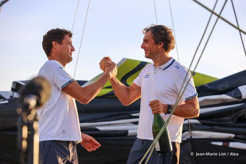 Dalin and Meilhat are crowned IMOCA Champions for 2021 - photo © Jean-Louis Carli / Alea