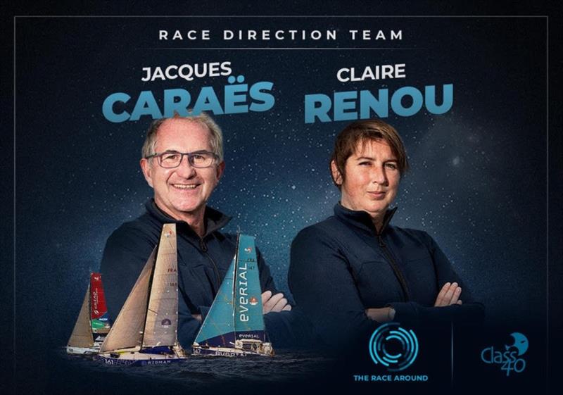 Jacques Caraës and Claire Renou appointed as Race Directors photo copyright The Race Around taken at 