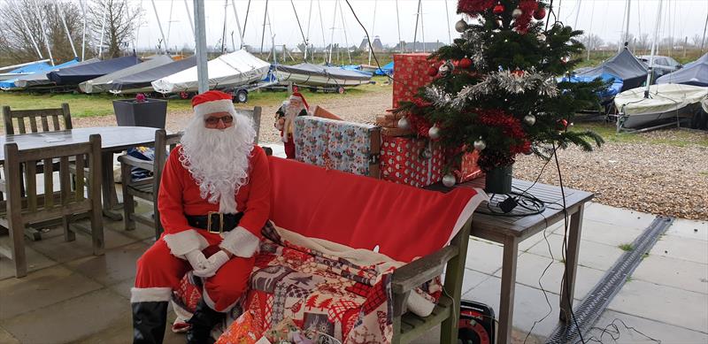 Santa at Blackwater Sailing Club photo copyright Tracy Haigh taken at Blackwater Sailing Club