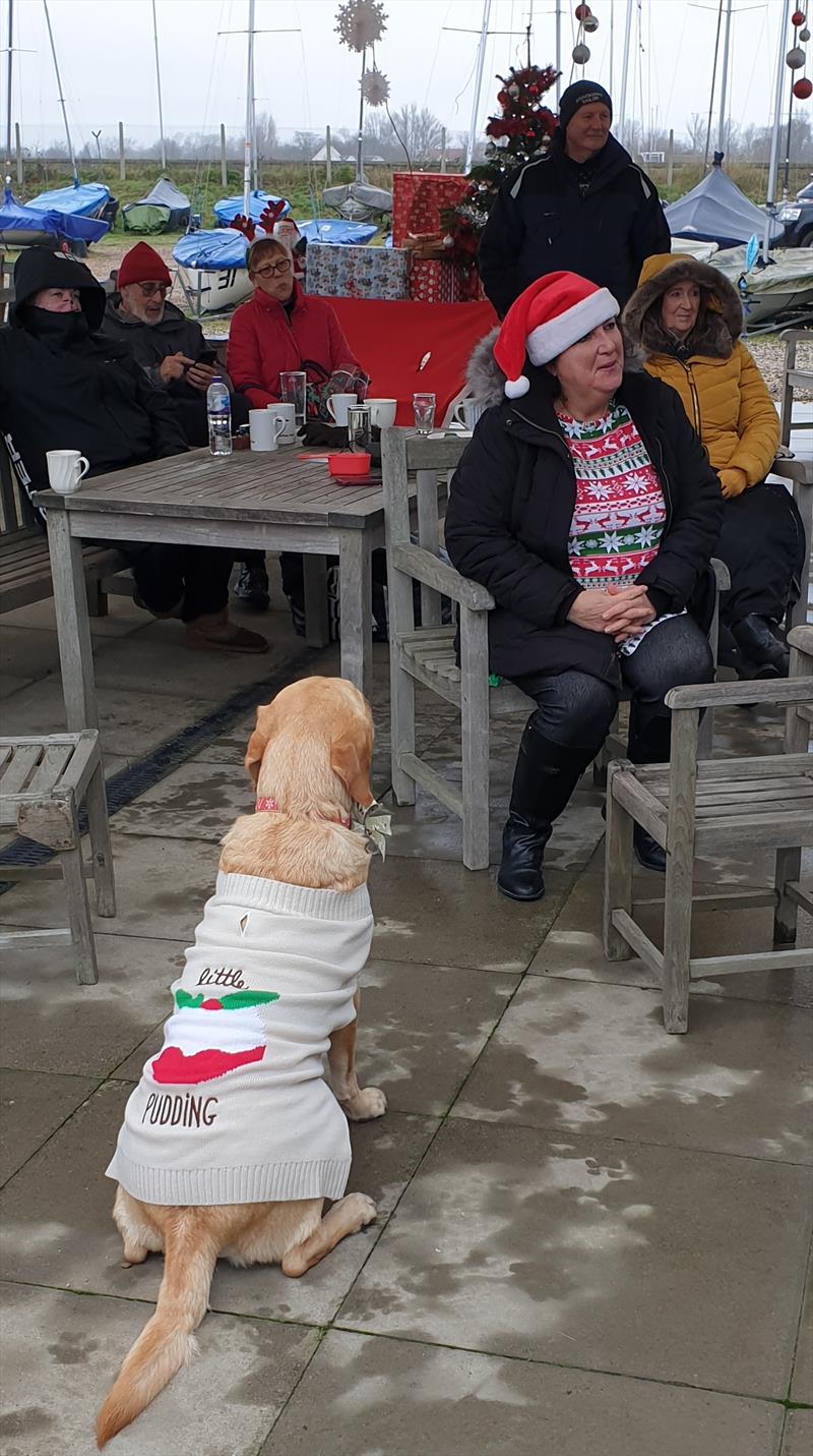 Christmas pudding at Blackwater Sailing Club photo copyright Tracy Haigh taken at Blackwater Sailing Club