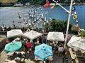 At Salcombe you can watch proper (nay, near normal) people sailing whilst enjoying the SYC crab sandwiches  © David Henshall