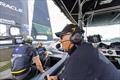 © SailGP Australia Ben Durham with his charges in SailGP © SailGP Australia