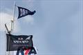 Derwent Reservoir Sailing Club flags fly proudly © John Knapton / DRSC