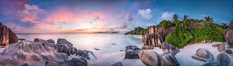The Seychelles, located just off the east coast of Africa, is one of the most beautiful locations in the world. Filled with nature, wildlife and gorgeous beaches, what better place to celebrate the start of a beautiful marriage - photo © West Nautical