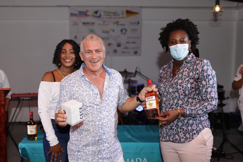 Prizegiving - Island Water World Grenada Sailing Week Race 2 - Around Carriacou photo copyright Arthur Daniel taken at 