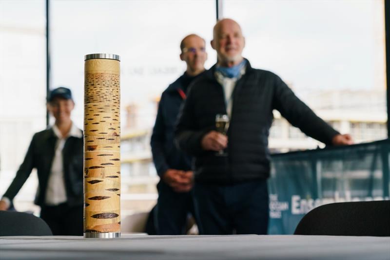 The Relay4Nature Baton arrives in Brest, France photo copyright Austin Wong / The Ocean Race taken at 