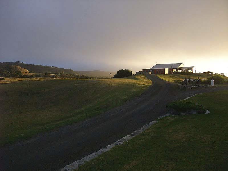 King Island Golf Club and the best homestead to say at photo copyright John Curnow taken at King Island Boat Club