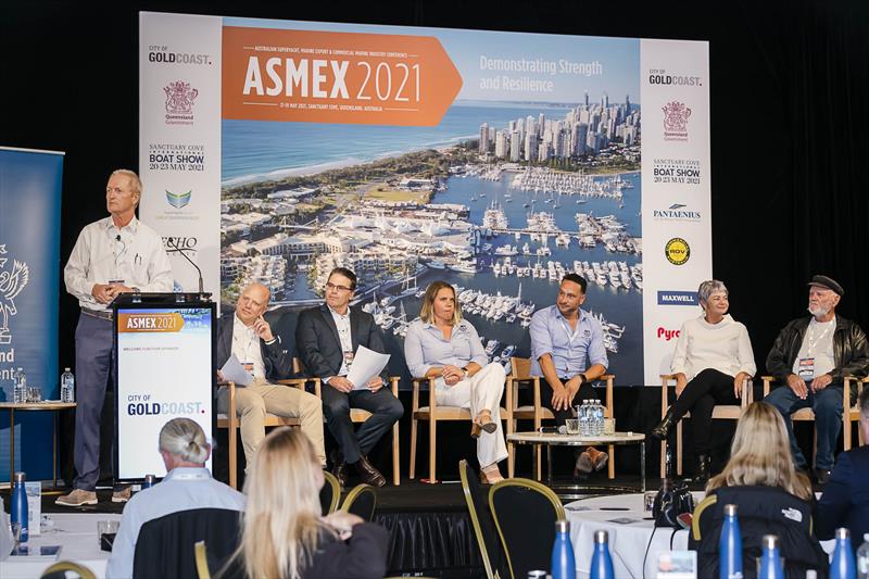 ASMEX 2021 ‘Electrification of Vessels Panel' Session photo copyright AIMEX taken at 