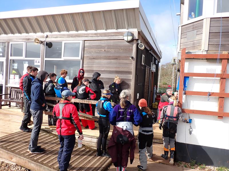 Starcross Junior Winter Training photo copyright Andrew Paley taken at Starcross Yacht Club