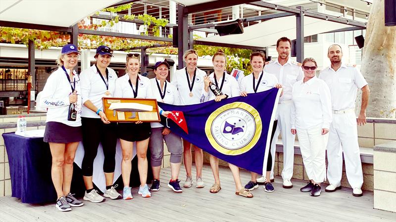 Fremantle Sailing Club wins WA Women State Keelboat Championship photo copyright Swan River Sailing taken at Royal Perth Yacht Club