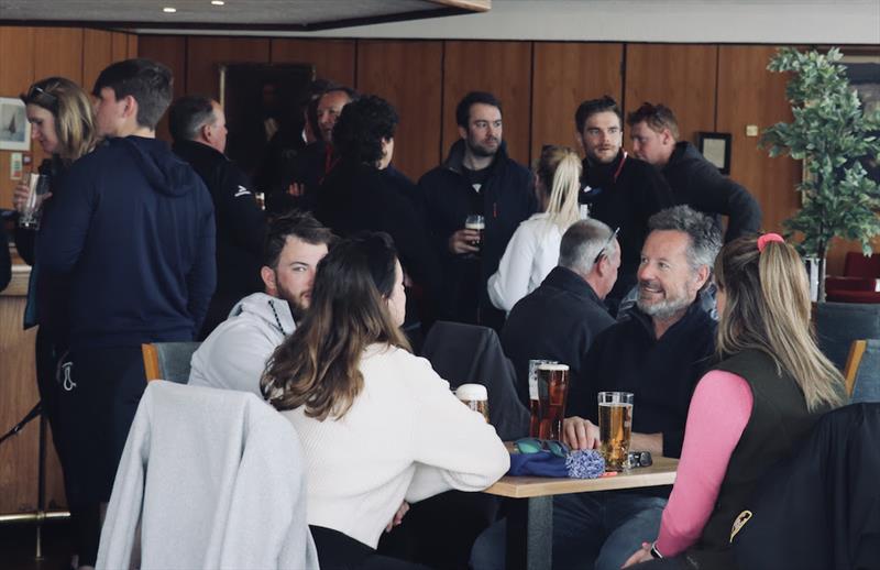 Beers and Curry at the Royal Southern YC - 2022 J/70 UK Grand Slam Series #1 photo copyright Louay Habib taken at Warsash Sailing Club