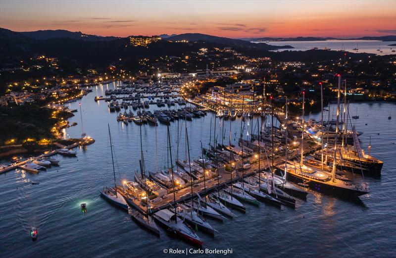 Established by His Highness the Aga Khan in the 1970s, Porto Cervo and the Yacht Club Costa Smeralda have been the epicentre of maxi racing since the 1970s photo copyright ROLEX / Studio Borlenghi taken at Yacht Club Costa Smeralda