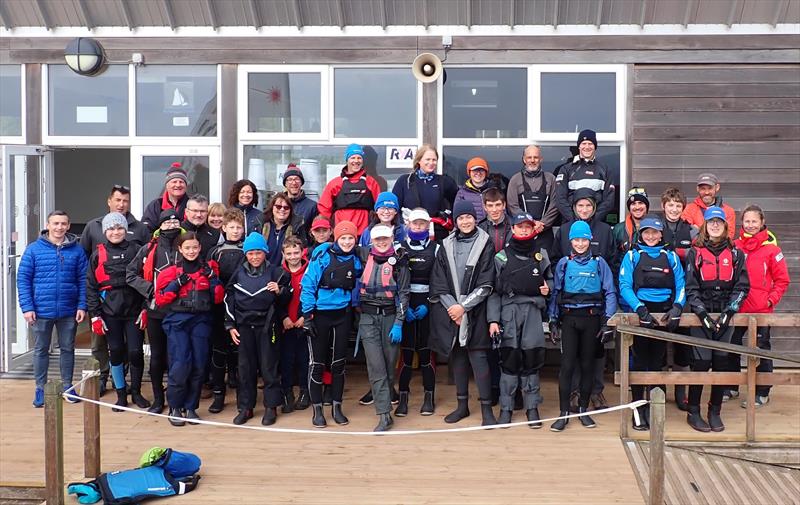 Junior winter training at Starcross Yacht Club  - photo © Andrew Paley