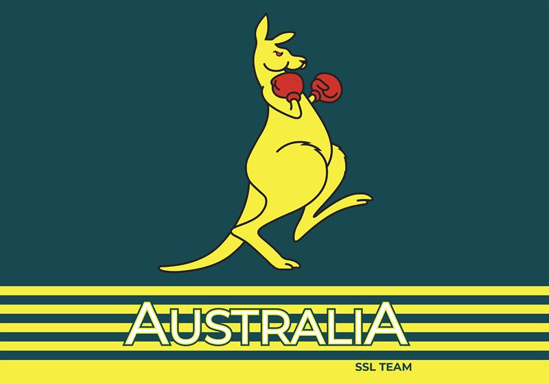 Reprise of the battle flag. - photo © SSL Team Australia