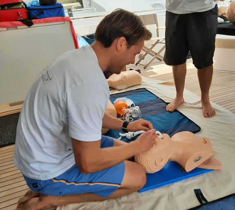 Marine Medical Solutions offers onboard / onsite scenario-based emergency response training for superyacht crew and any marine business or recreational vessel. - photo © Marine Medical Solutions