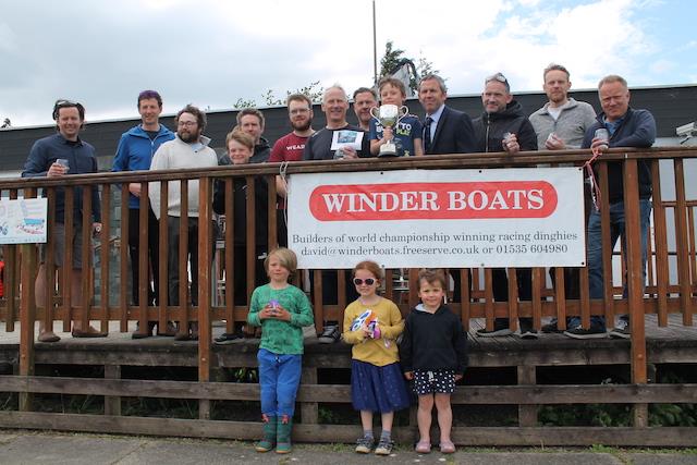 Winners in the combined Solo and Mirror Northern Championship photo copyright William Carruthers taken at Bassenthwaite Sailing Club