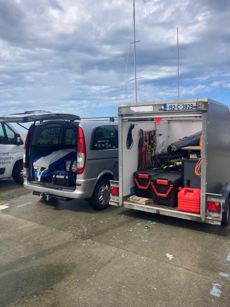 Preparing for the Allmer Cup in Le Havre photo copyright Offshore Racing Academy taken at 