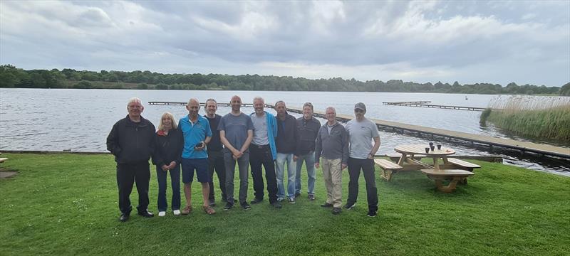Team Winsford current leaders of best attending club in the Border County Midweek Series photo copyright PeteChambers / @boodogphotography taken at Budworth Sailing Club