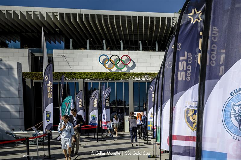 Sailing Legends inaugurate the SSL Gold Cup 2022 at Olympic Museum - photo © Gilles Morelle