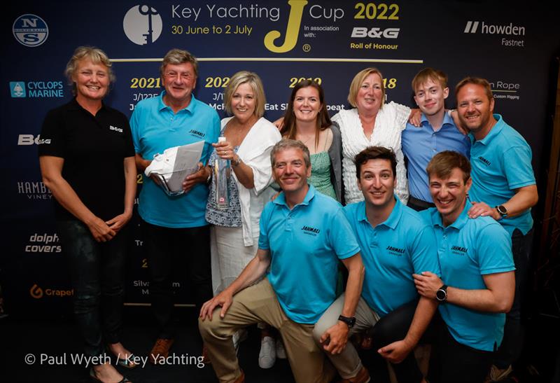 Key Yachting J-Cup Regatta 2022 winners photo copyright Paul Wyeth / Key Yachting taken at Royal Ocean Racing Club