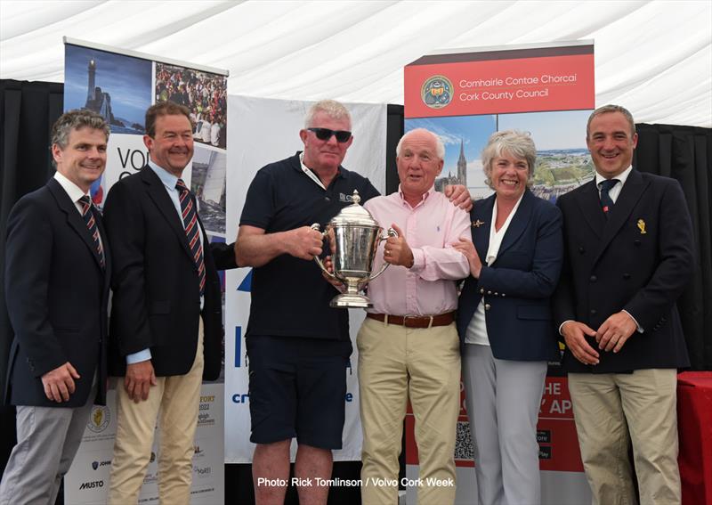 Beaufort Cup winners Nioulargo at Volvo Cork Week 2022 photo copyright Rick Tomlinson / Volvo Cork Week taken at Royal Cork Yacht Club