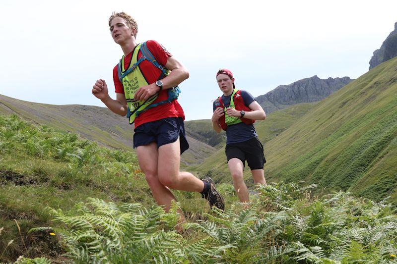 Sedbergh School runners on Scafell Pike - 44th Three Peaks Yacht Race and Challenge photo copyright Rob Howard Media taken at 