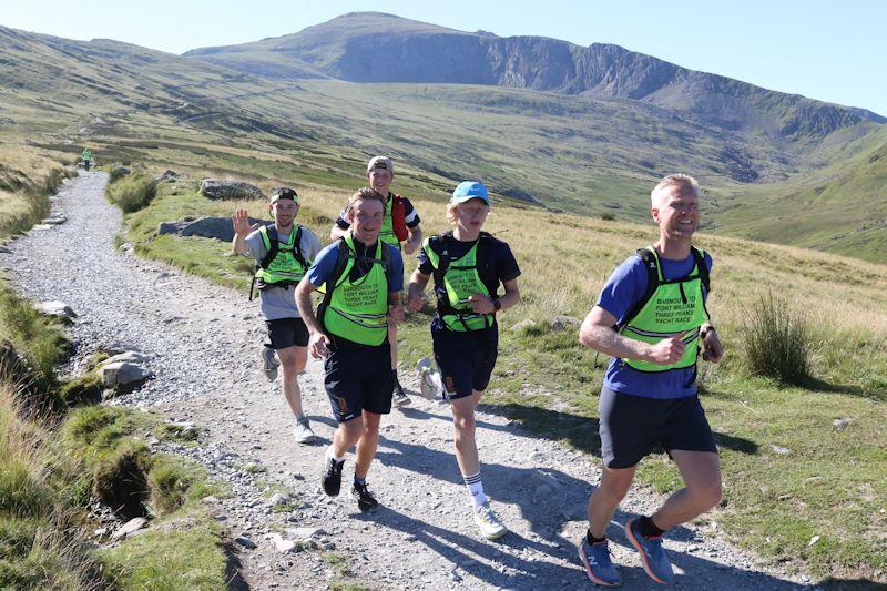 Shrewsbury School runners on Snowdon - 44th Three Peaks Yacht Race and Challenge photo copyright Rob Howard Media taken at 