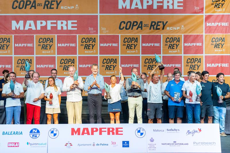 Winners of the Copa del Rey MAPFRE photo copyright María Muiña / Copa del Rey MAPFRE taken at Real Club Náutico de Palma
