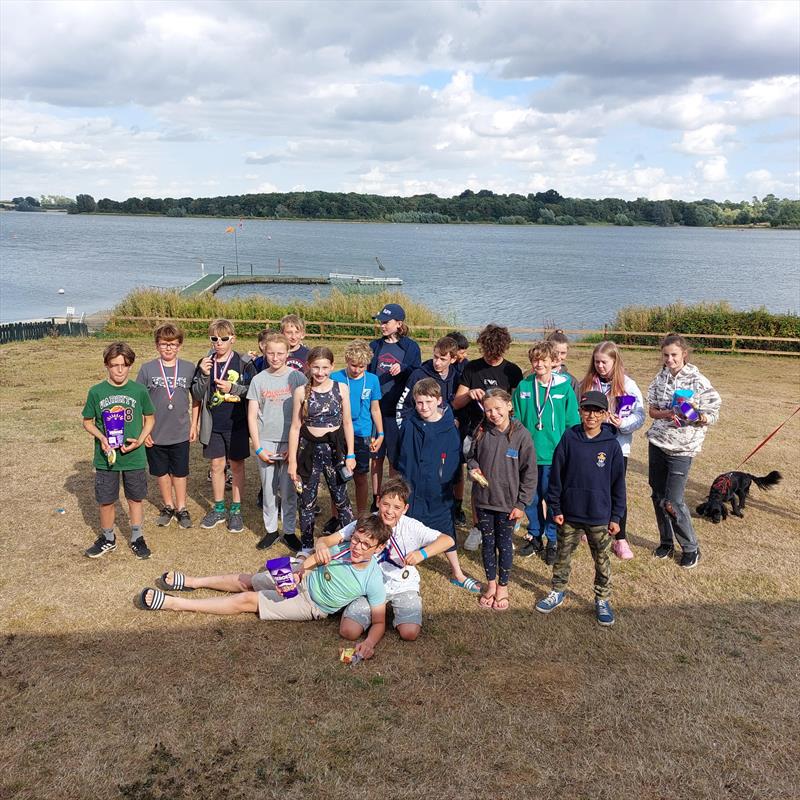 Northants Youth Series Round 4 at Northampton photo copyright Norman Byrd taken at Northampton Sailing Club