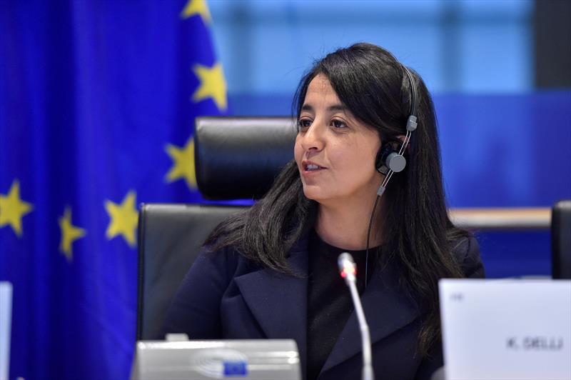 MEP Karima Delli photo copyright European Union 2022 taken at 