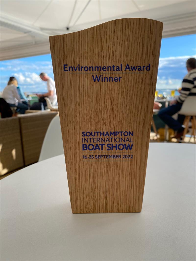 boatfolk wins Exhibitor Environmental Award at Southampton International Boat Show photo copyright boatfolk taken at 