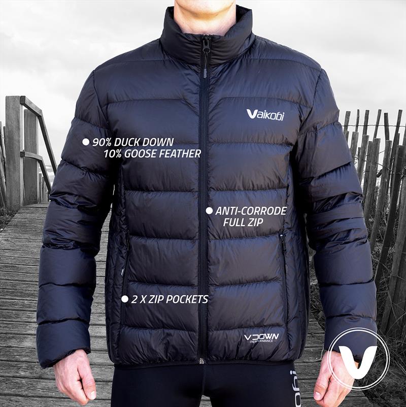 Vaikobi Down Jacket photo copyright Vaikobi taken at 