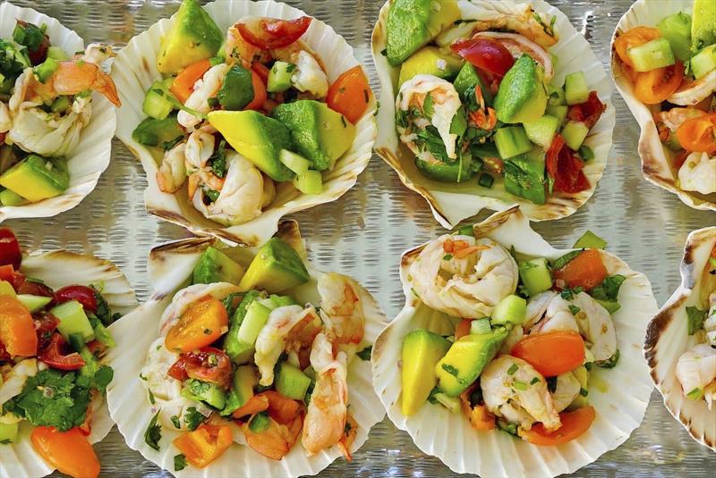 Download now to make your own Shrimp Ceviche - photo © Sail LUNA