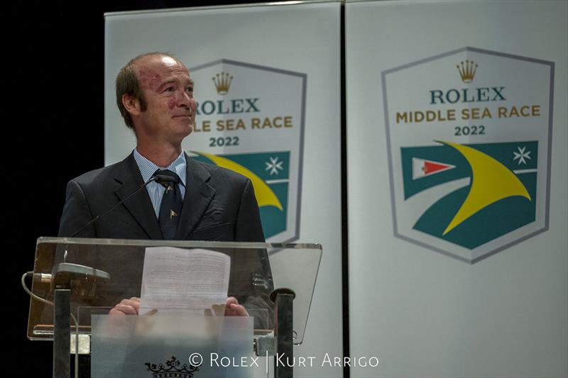 Prize Giving - Rolex Middle Sea Race - photo © Rolex / Kurt Arrigo