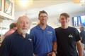 Ocean Racers in Metung: Rick Rupert, of Seal Beach, California, who sailed on Kialoa I, II, III, IV, with MYC members Dean and Wayne Smith © Jeanette Severs