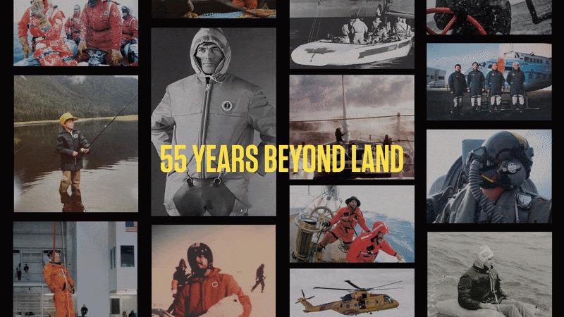 55 years beyond land photo copyright Mustang Survival taken at 