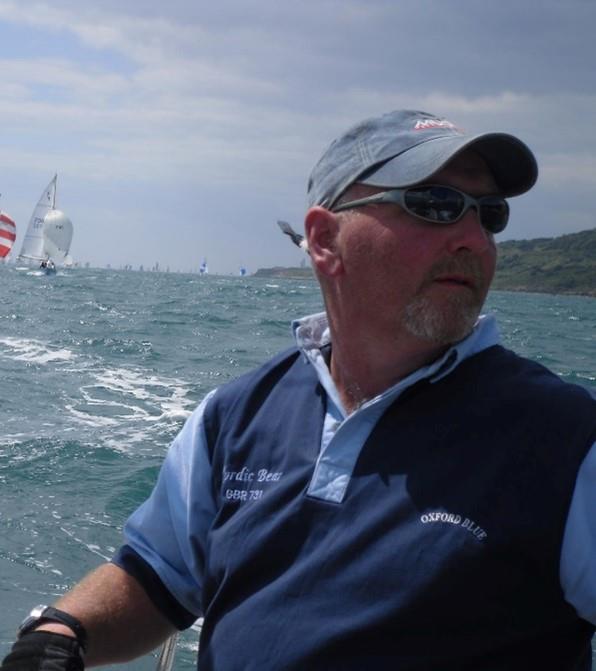 Tim Hemsley who gives his name to the Hemsley Superprix photo copyright Frensham Pond Sailing Club taken at Frensham Pond Sailing Club