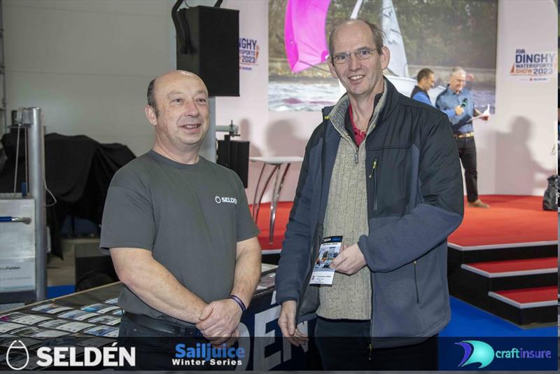 Seldén SailJuice Winter Series 2022-23 Prize Giving - fast asymmetric winner Jonathan Carter - photo © Tim Olin / www.olinphoto.co.uk