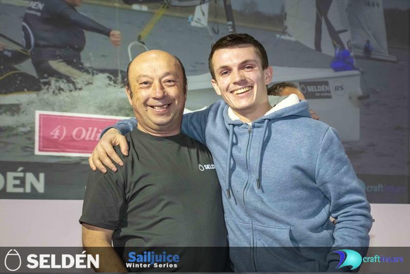 Seldén SailJuice Winter Series 2022-23 Prize Giving - 6h placed Ben Whaley photo copyright Tim Olin / www.olinphoto.co.uk taken at RYA Dinghy Show