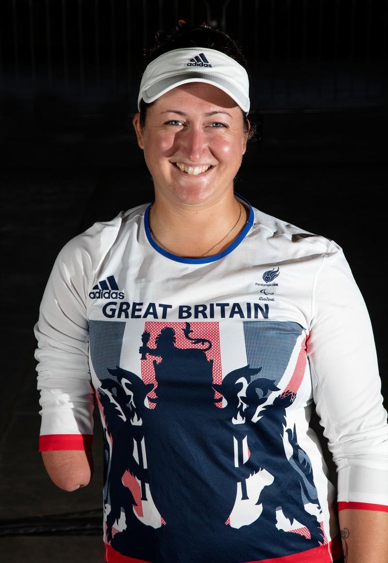 Four-time British Paralympian Hannah Stodel photo copyright World Sailing taken at 