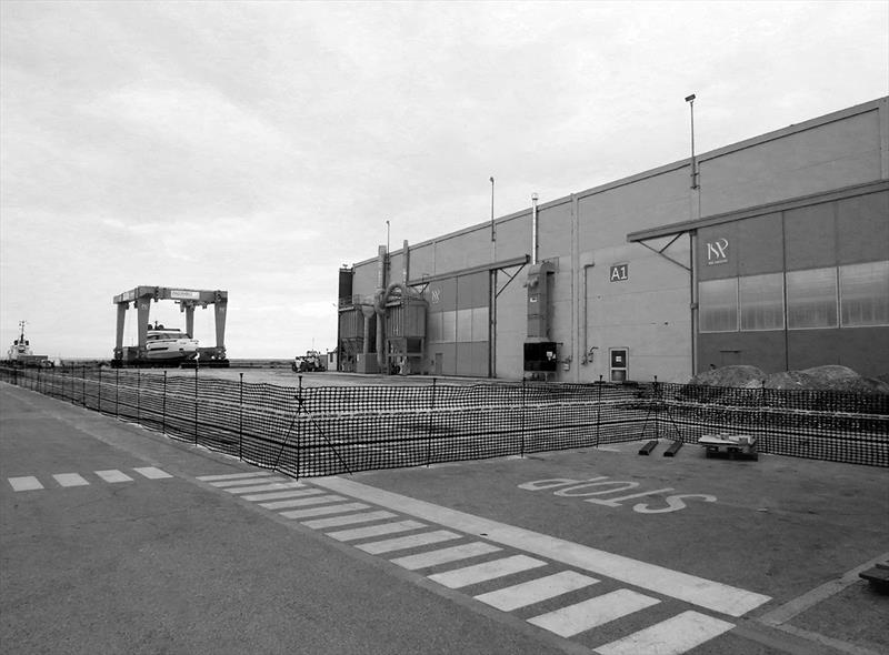 Palumbo Superyacht new shed at the Ancona facility - photo © Palumbo Superyacht