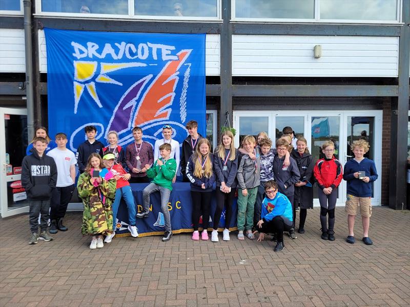 Northamptonshire Youth Series photo copyright Norman Byrd taken at Draycote Water Sailing Club