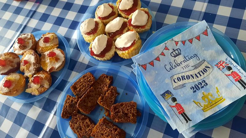 Time for tea during the King Charles III Cup at Merthyr Tydfil Sailing Club - photo © Amanda Williams